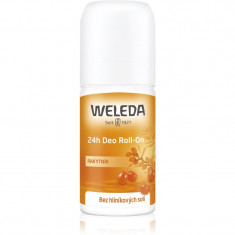 Weleda BIO Sea buckthorn syrup Sea Buckthorn deodorant roll-on fără săruri de aluminiu cu protectie 24h 50 ml