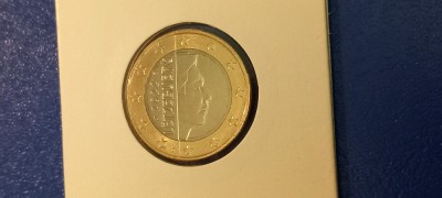 Moneda Rara Luxemburg 1 Euro 2022 Duke Henri foto