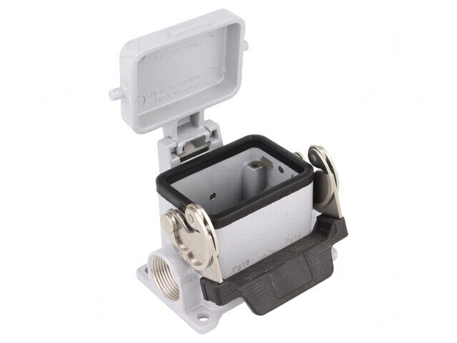 Conector HDC 44.27 cu Capac și Clichet CHP 06 LS2
