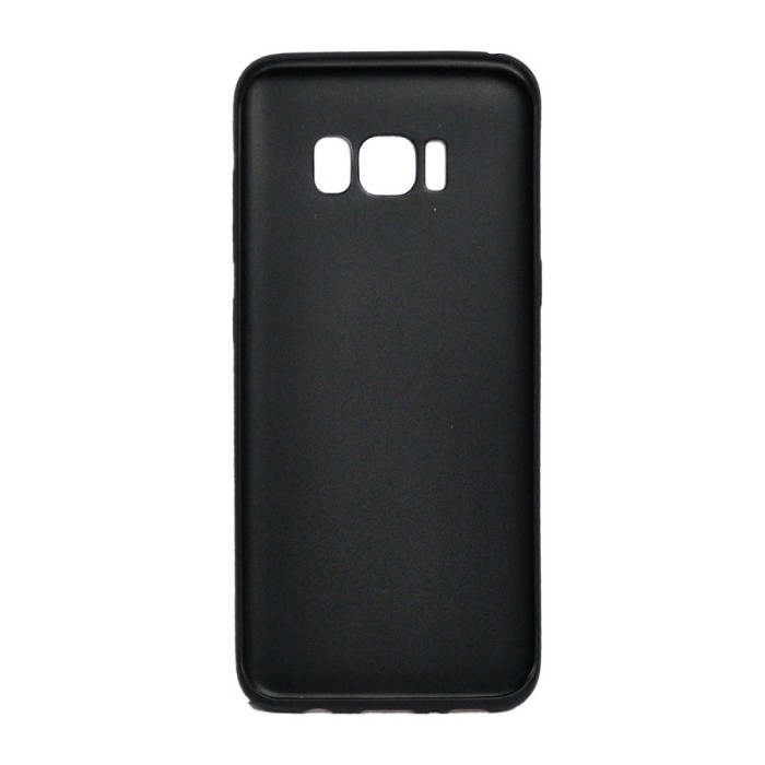 Husa Samsung S8 Spacer, negru, grosime 1 mm, material flexibil TPU, ColorFull Matt Ultra negru &quot;SPT-MUT-SA.S8&quot;