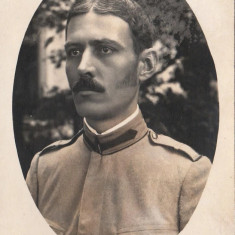 Fotografie veche sublocotenet roman uniforma 1912