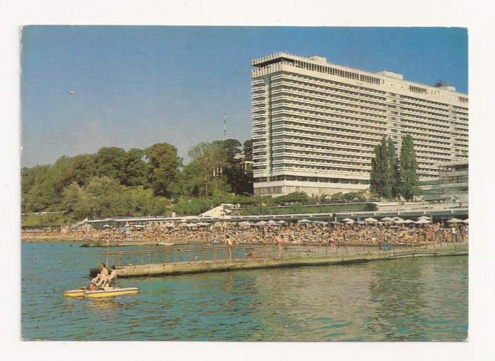 FA13 - Carte Postala- RUSIA- Soci, Hotel Perla, circulata 1989