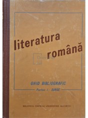 Ion Stoica - Literatura romana - Ghid bibliografic, partea I - Surse (Editia: 1979) foto