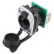 Rugged D-Size Feedthrough Connector