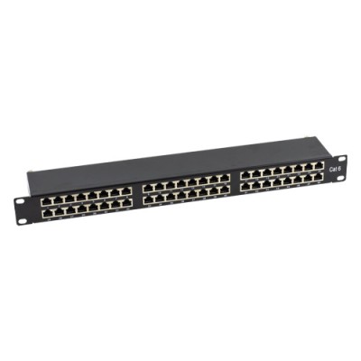 Patch Panel 2U, FTP cat6, 48 porturi RJ45 - ASYTECH Networking ASY-PP-FTP6-48 foto