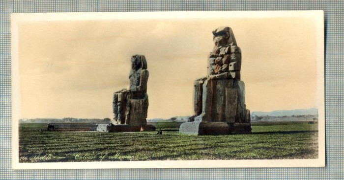 AD 592 C. P. VECHE - THEBES - COLOSSI OF MEMNON -EGYPT