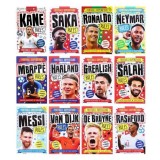 Football Superstars 12 Books Collection Set By Simon Mugford &amp; Dan Green