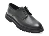 Pantofi eleganti BITE THE BULLET negri, FH411, din piele naturala