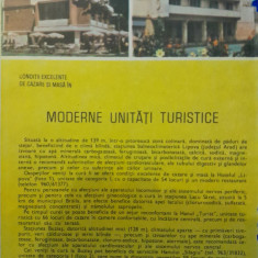 1988 Reclamă statiune si hotel LIPOVA comunism 24x16 cm epoca aur ARAD
