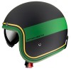 Casca open face pentru scuter - motocicleta MT Le Mans 2 SV Tant C9 negru/auriu mat (ochelari soare integrati) XS (53/54cm)