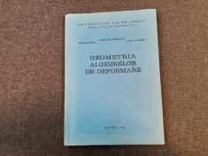 Gheorghe Vranceanu - Geometria algebrelor de deformare