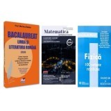 Pachet Bacalaureat 2026. Limba si literatura romana, Matematica pe intelesul tuturor 2026. M-mate-info, M-stiintele naturii si Fizica 100 variante rez