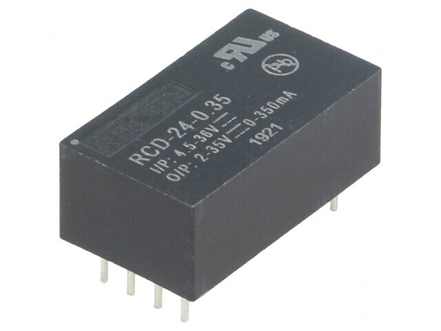 Convertor DC/DC 4.5-36V la 2-35V 350mA PCB