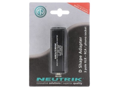 Conector adaptor XLRF la Phono 1:1 foto