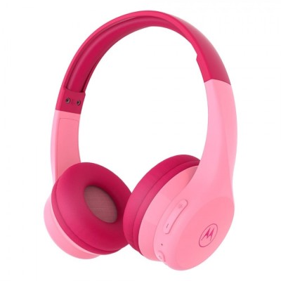 Casti Audio Wireless pentru Copii Motorola Moto JR300 Pink foto