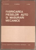 Fabricarea pieselor auto si masurari mecanice