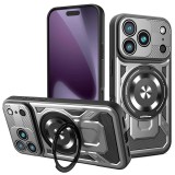 Husa iPhone 17 Pro Asteroid GSM RuggedCam, gri