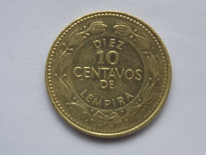 10 CENTAVOS 2007 HONDURAS