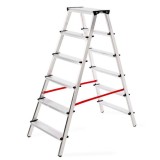 Scara aluminiu, Master, 2 tronsoane, 6 trepte, max 125 kg, 1.35 m GartenVIP DiyLine