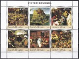 Guineea Bissau 2003 - Picturi de Bruegel, Bloc, MNH, Nestampilat
