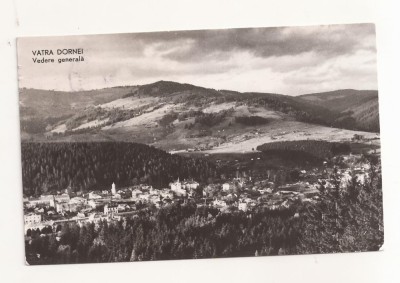 RF68 -Carte Postala- Vatra Dornei, vedere generala, circulata 1960 foto