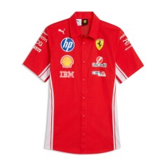 Ferrari cămașă de bărbați official Teamline Replica F1 Team 2026 - L