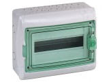 Carcasă pentru aparatură modulară IP65 gri deschis 18 module
