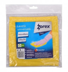 Zorex Clasic Laveta microfibra galbena 1/set foto