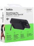 Belkin 8k Qi2 Magsafe Compatible Power Banck With Kickstand Black