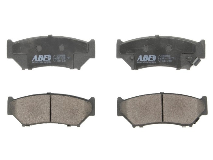 Set placute frana,frana disc SUZUKI JIMNY (FJ) (1998 - 2016) ABE C18009ABE