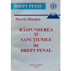 Raspunderea Si Sanctiunile De Drept Penal - Narcis Giurgiu , J45
