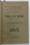 L ' HISTOIRE DES IDEES THEOSOPHIQUES DANS L 'INDE , TOME SECONDE : LA THEOSOPHIE BOUDDHIQUE par PAUL OLTRAMARE , 1923