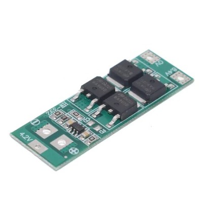 Modul protectie si incarcare 2x18650 litiu 20A balansat foto