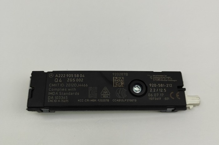 Amplificator de antena MERCEDES-BENZ C W205 2017 OEM: A2229055804 30396454