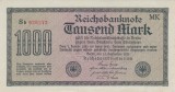 Bancnota Germania 1.000 Marci 1922 - P76g UNC ( vezi descriere )