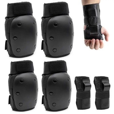 Set genunchiere, cotiere și apărătoare pentru &amp;icirc;ncheietura m&amp;acirc;inilor, echipament protecție, L, eWheel | Motorevolution foto