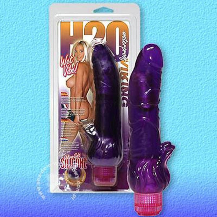 Vibrator Realistic H2O Viking, Mov, 23 cm