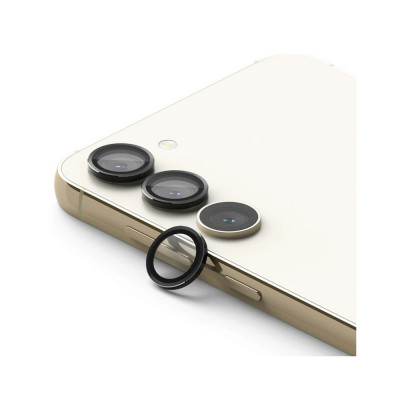 Folie Camera pentru Samsung Galaxy S23 / S23 Plus - Ringke Camera Lens Frame Glass Black foto