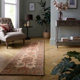 Cumpara ieftin Covor traversa Nadya Lana Jute Glob Roz 60X230 cm, Flair Rugs