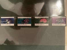 insula craciunului - serie timbre flori nestampilata MNH foto