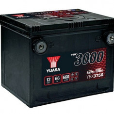 Battery YUASA 12V 66Ah/660A YBX3000 SMF (L+ standard) 230x179x185 B01 (starting)