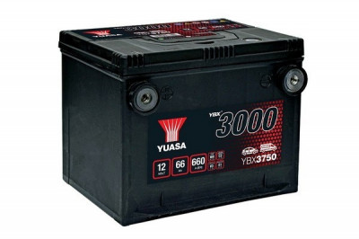 Battery YUASA 12V 66Ah/660A YBX3000 SMF (L+ standard) 230x179x185 B01 (starting) foto
