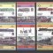 Tuvalu Funafuti 1984 Trains Railways 6 pairs Mi.1-12 MNH B.002