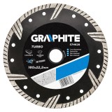 Disc diamantat pentru zidarie 180mm/22,2mm TURBO GRAPHITE 57H628 HardWork ToolsRange