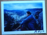 Fotografie artistica mare facuta de fotograful profesionist Ali K, cu autograful acestuia