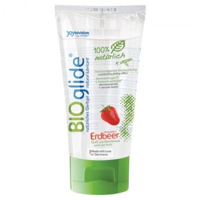 JOYDIVISION BIOGLIDE - STRAWBERRY LUBRICANT 80 ML foto