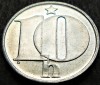 Moneda 10 HALERU - RS CEHOSLOVACIA, anul 1977 *cod 2608, Europa, Aluminiu