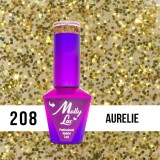 Cumpara ieftin MOLLY LAC UV/LED Sensual - Aurelie 208, 10ml