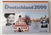 Germania 2000 set de monede proof (G) si timbre, ultimele inainte de euro, Europa, Cupru-Nichel