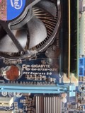 placa de baza Gigabyte GA-B75M-d2v -cu procesor I3 si 6 gb ram